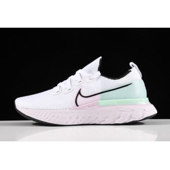 2020 WMNS Nike React Infinity Run Flyknit White Iced Lilac CD4372-100 Shoes